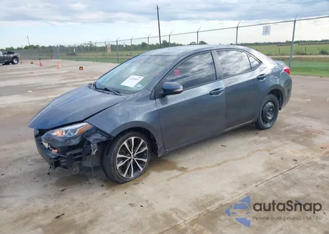 2017 Toyota Corolla Se from USA, damaged, VIN 5YFBURHEXHP665362